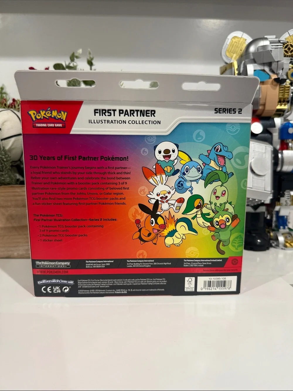 New box Pokemon TCG First Partner Illustration Collection Series 2